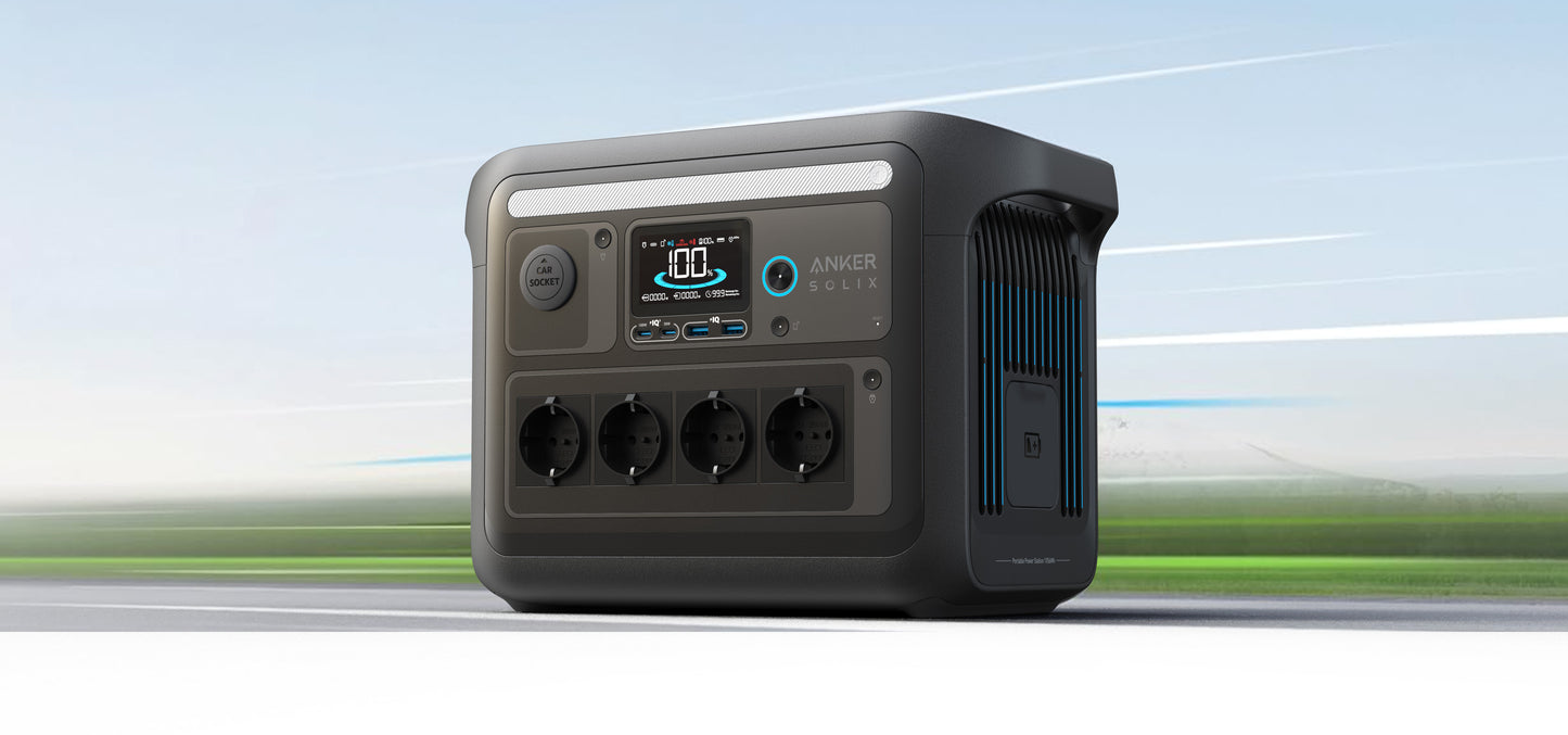 Anker SOLIX C1000X Tragbare Powerstation 1056Wh | 1800W