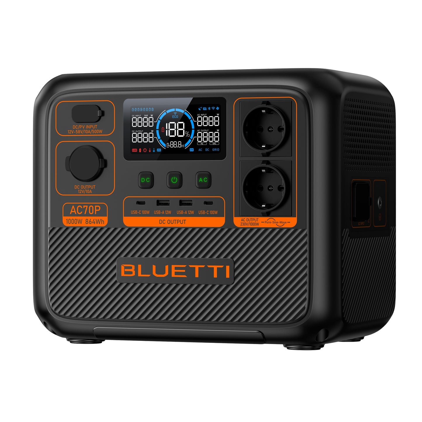 BLUETTI AC70P Powerstation