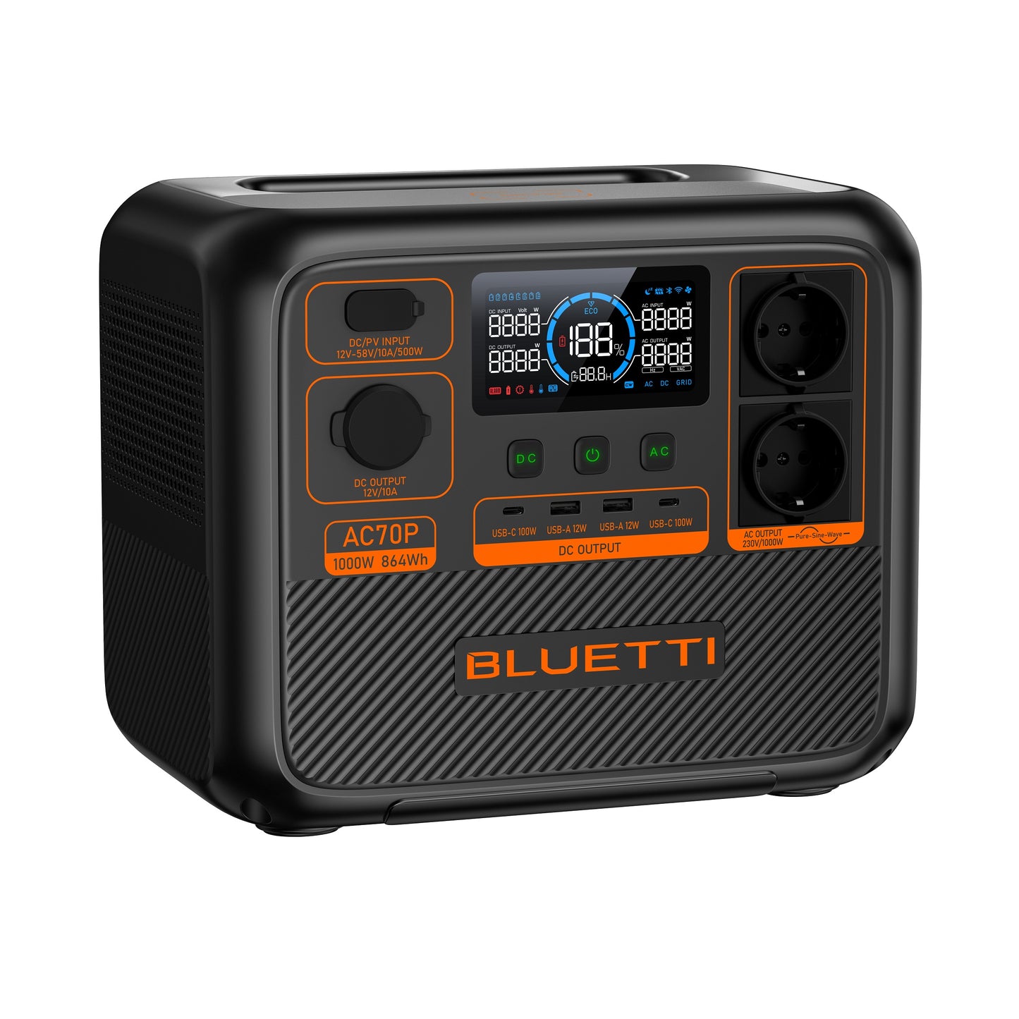 BLUETTI AC70P Powerstation