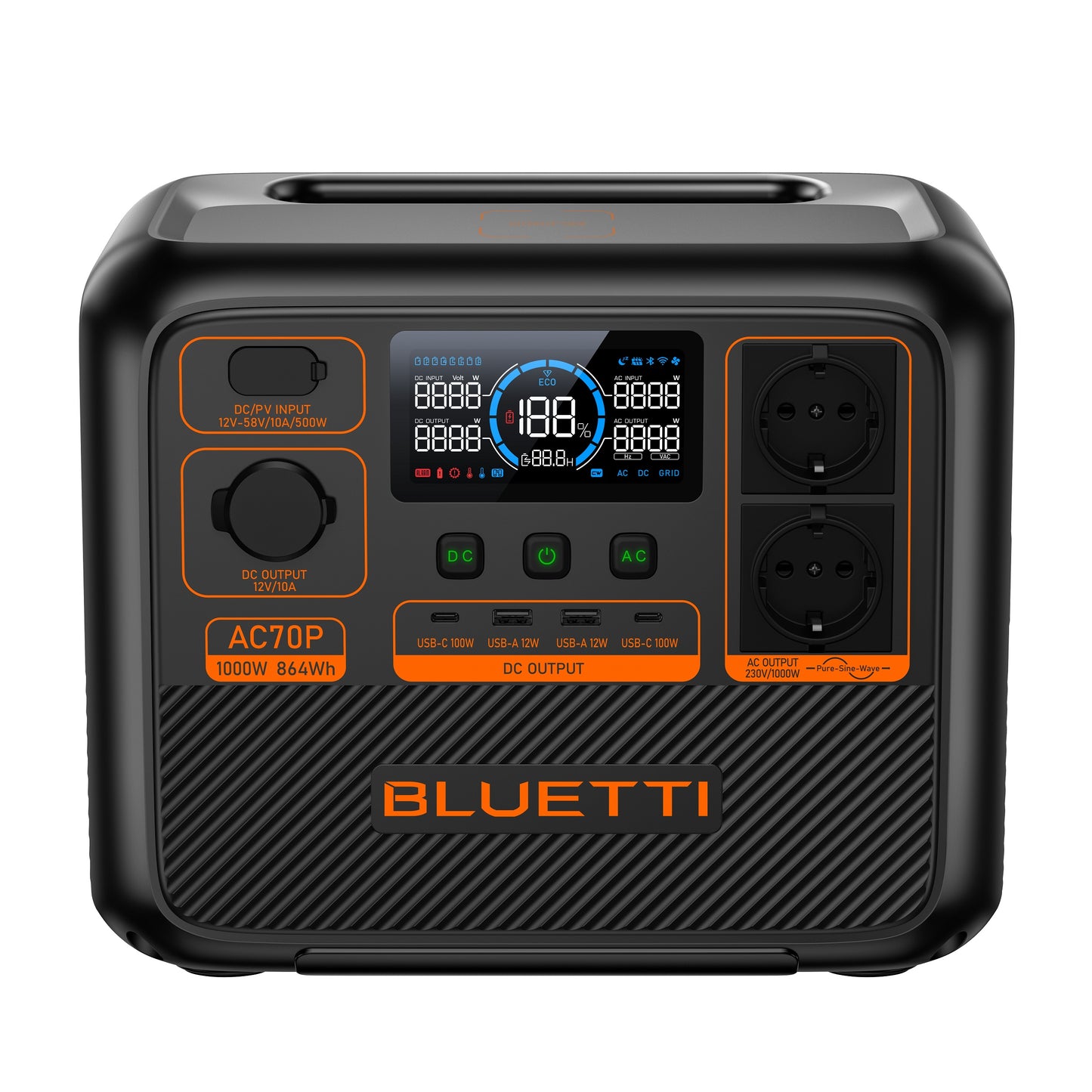 BLUETTI AC70P Powerstation