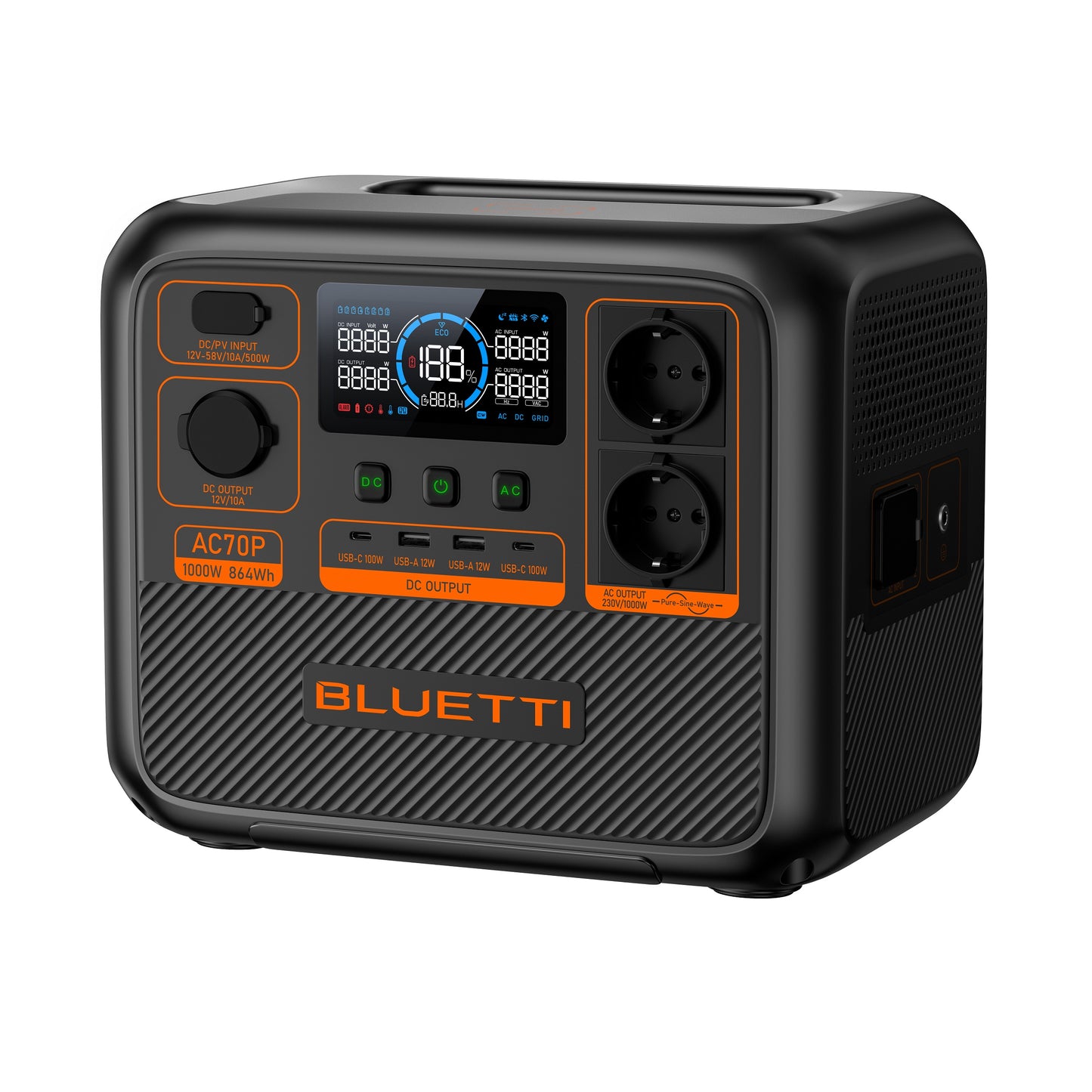 BLUETTI AC70P Powerstation