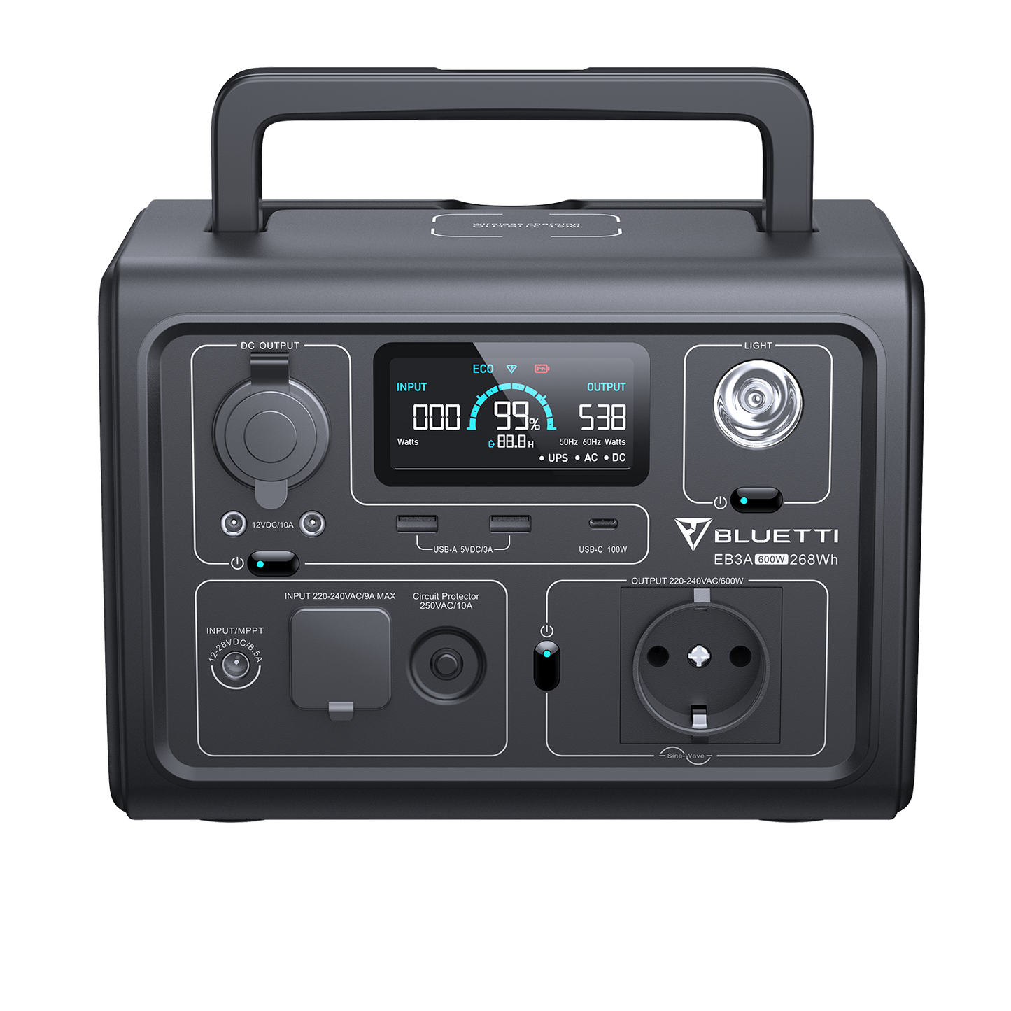 BLUETTI EB3A Powerstation